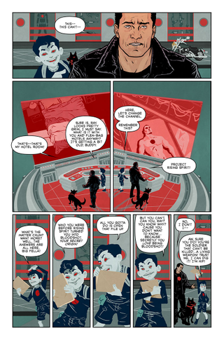 Illustration for article titled Exclusive Valiant preview: Enter the Squirtverse in Bloodshot: Reborn #5